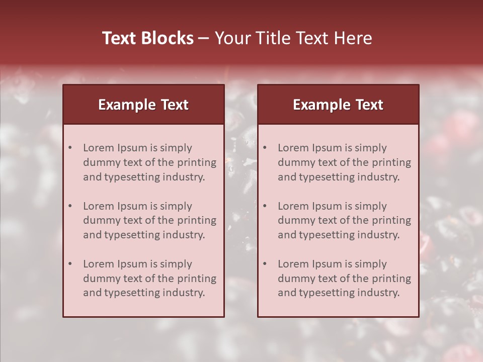 Ripe Dessert Purple PowerPoint Template