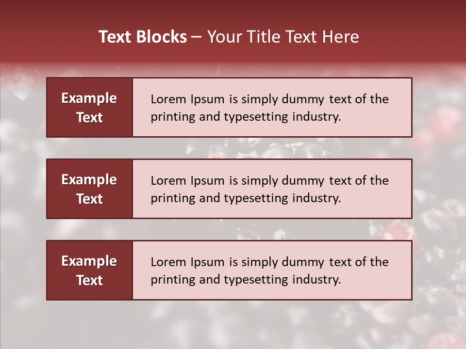 Ripe Dessert Purple PowerPoint Template
