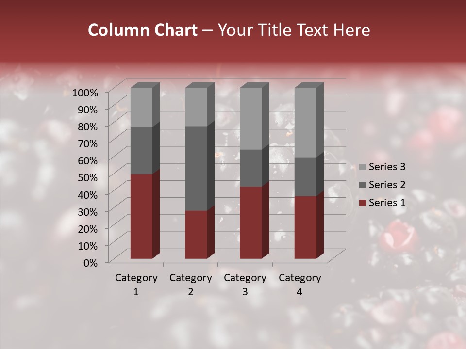 Ripe Dessert Purple PowerPoint Template
