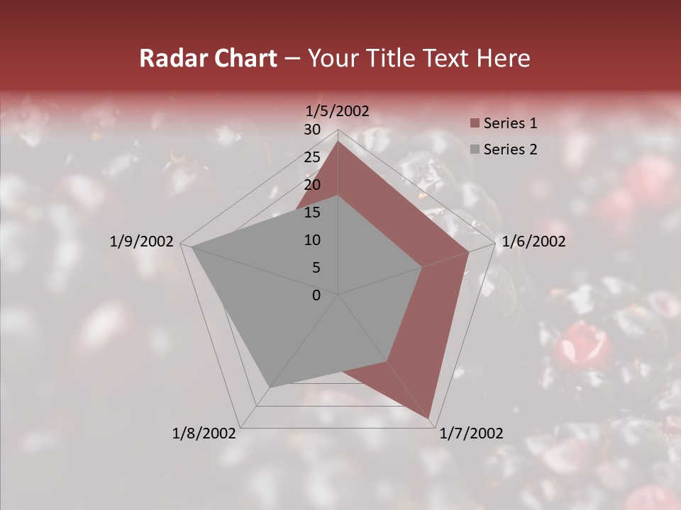 Ripe Dessert Purple PowerPoint Template