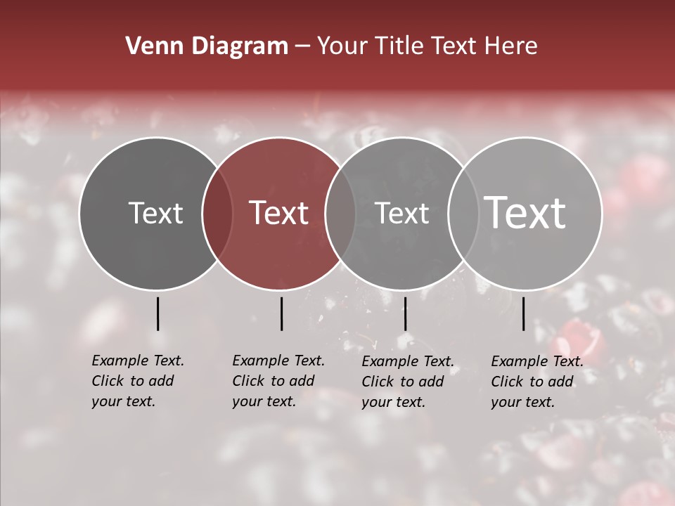 Ripe Dessert Purple PowerPoint Template