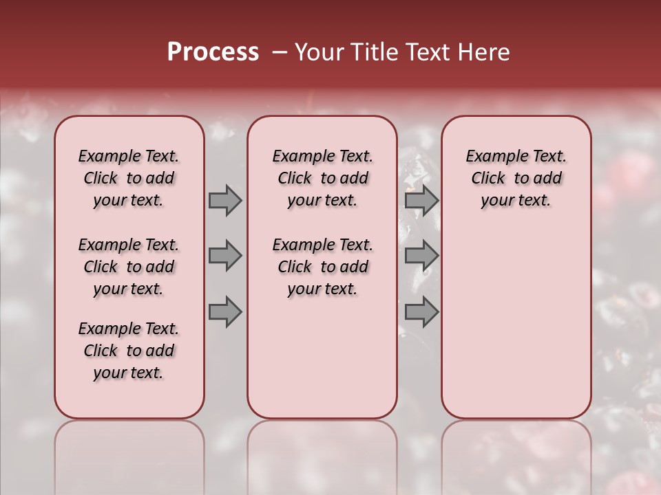 Ripe Dessert Purple PowerPoint Template