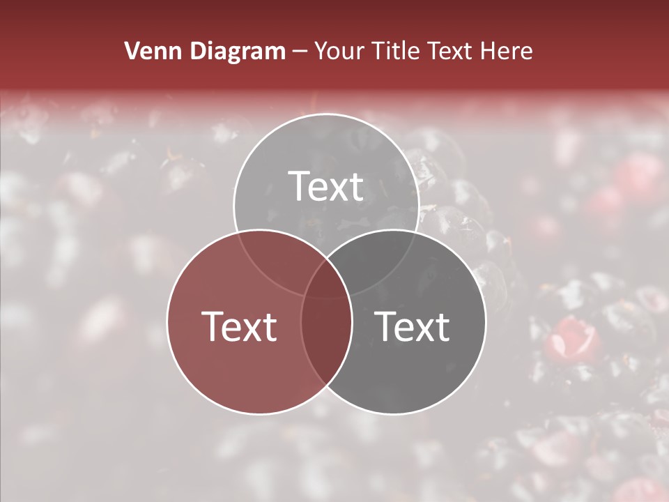 Ripe Dessert Purple PowerPoint Template