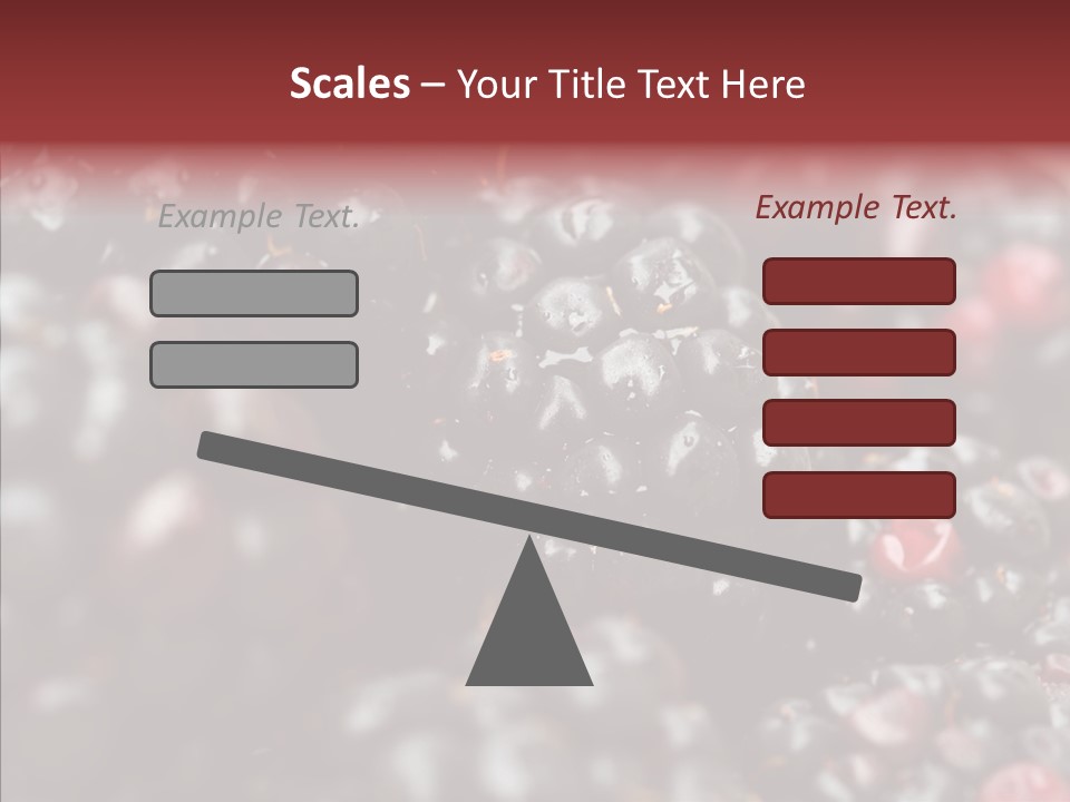 Ripe Dessert Purple PowerPoint Template