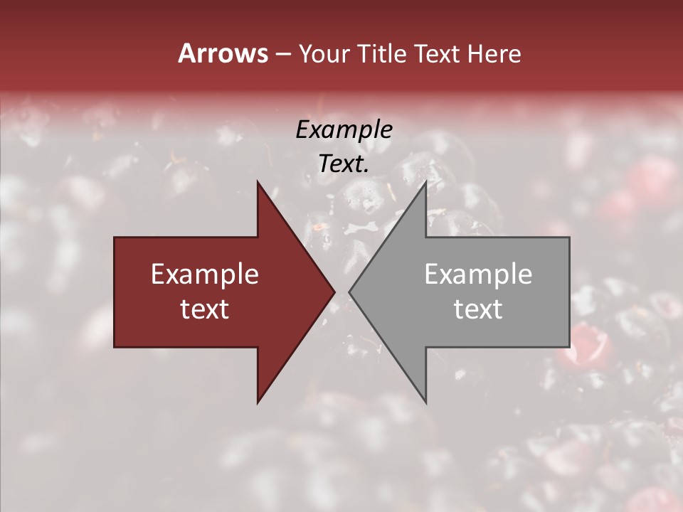 Ripe Dessert Purple PowerPoint Template