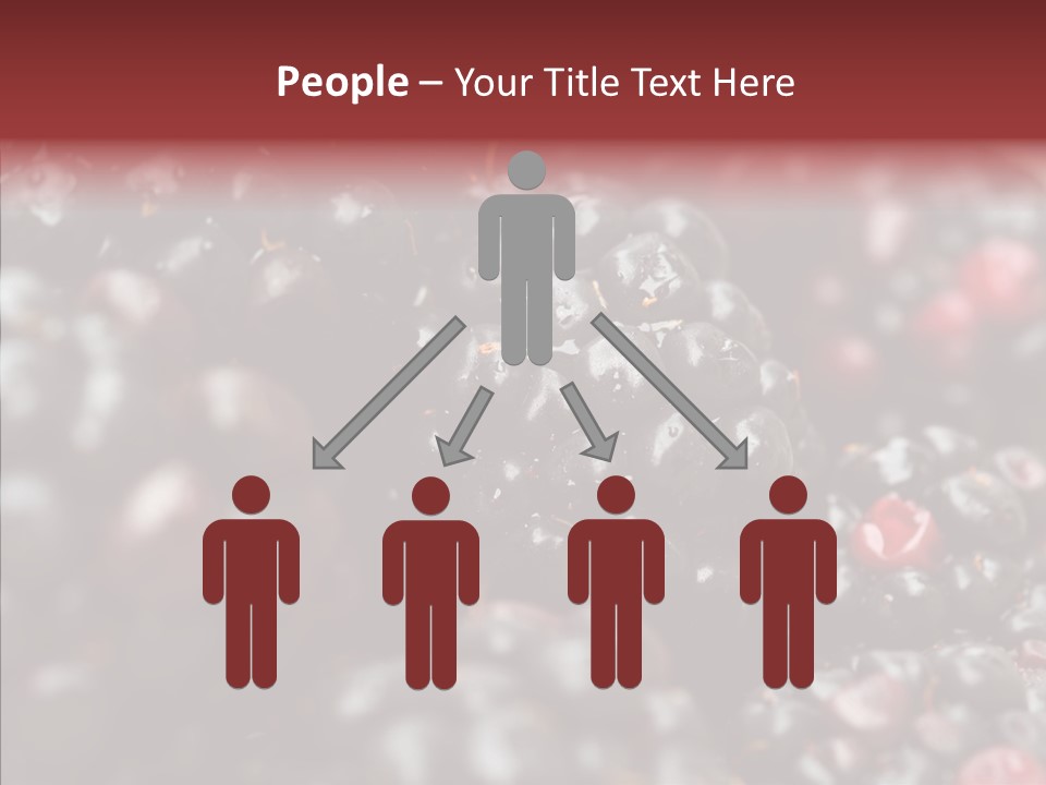 Ripe Dessert Purple PowerPoint Template