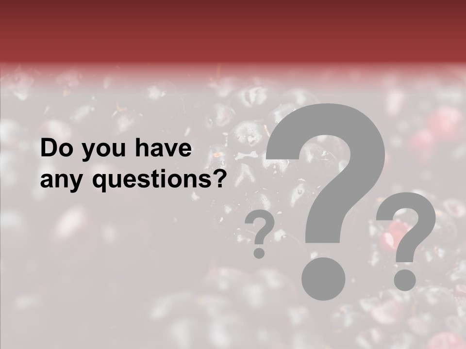 Ripe Dessert Purple PowerPoint Template