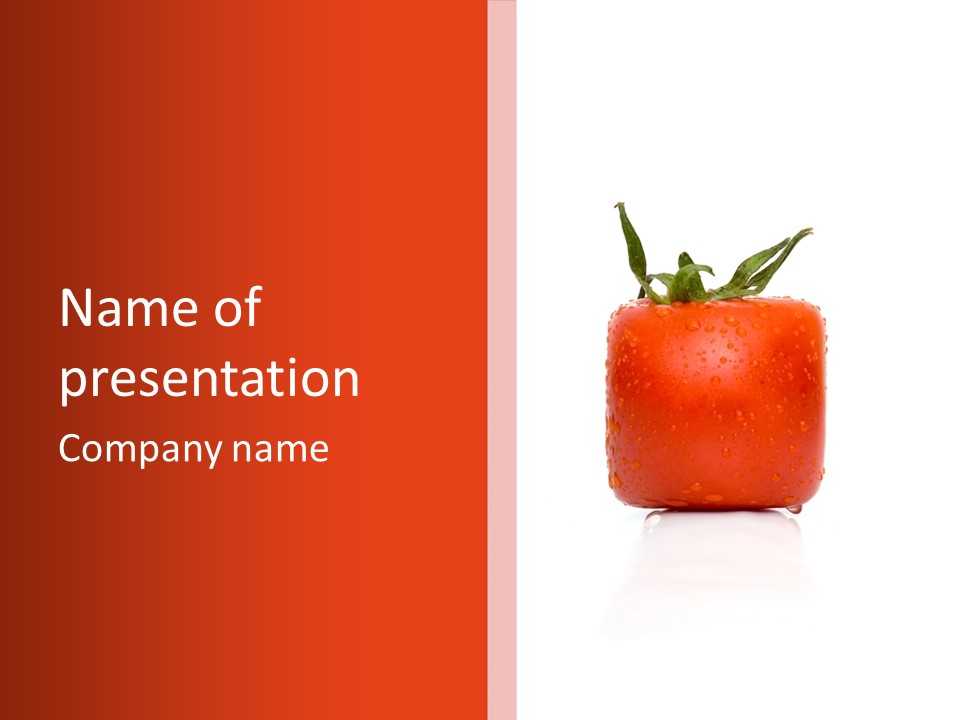 Onion Organic Food PowerPoint Template