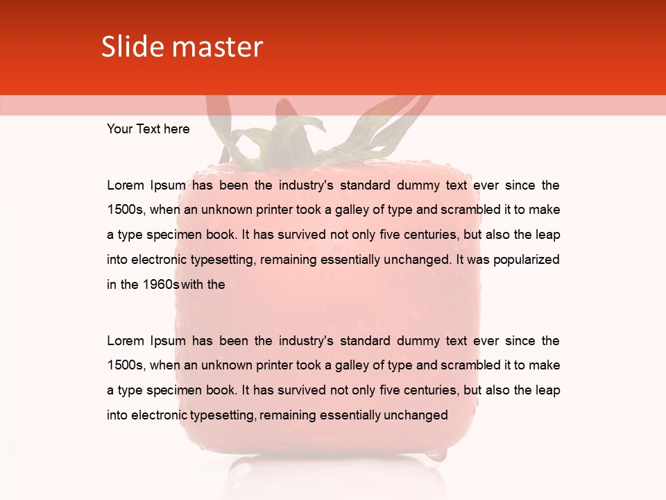 Onion Organic Food PowerPoint Template