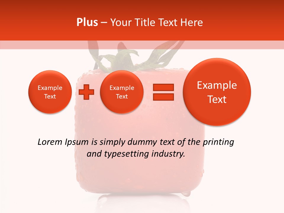 Onion Organic Food PowerPoint Template