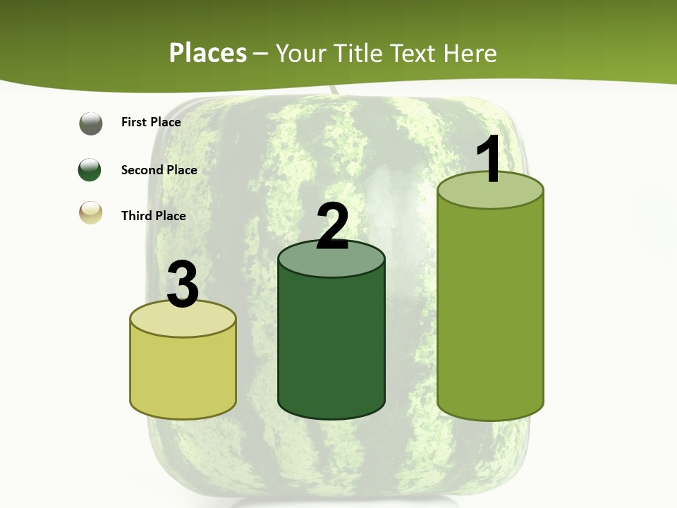 Vitamin Circle Snack PowerPoint Template