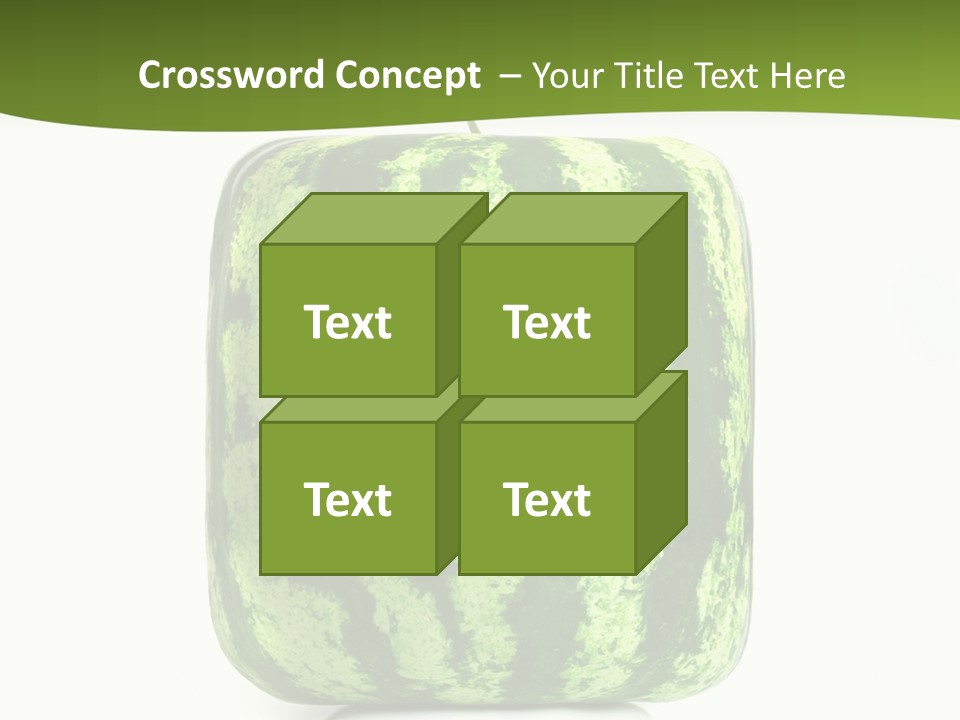 Vitamin Circle Snack PowerPoint Template