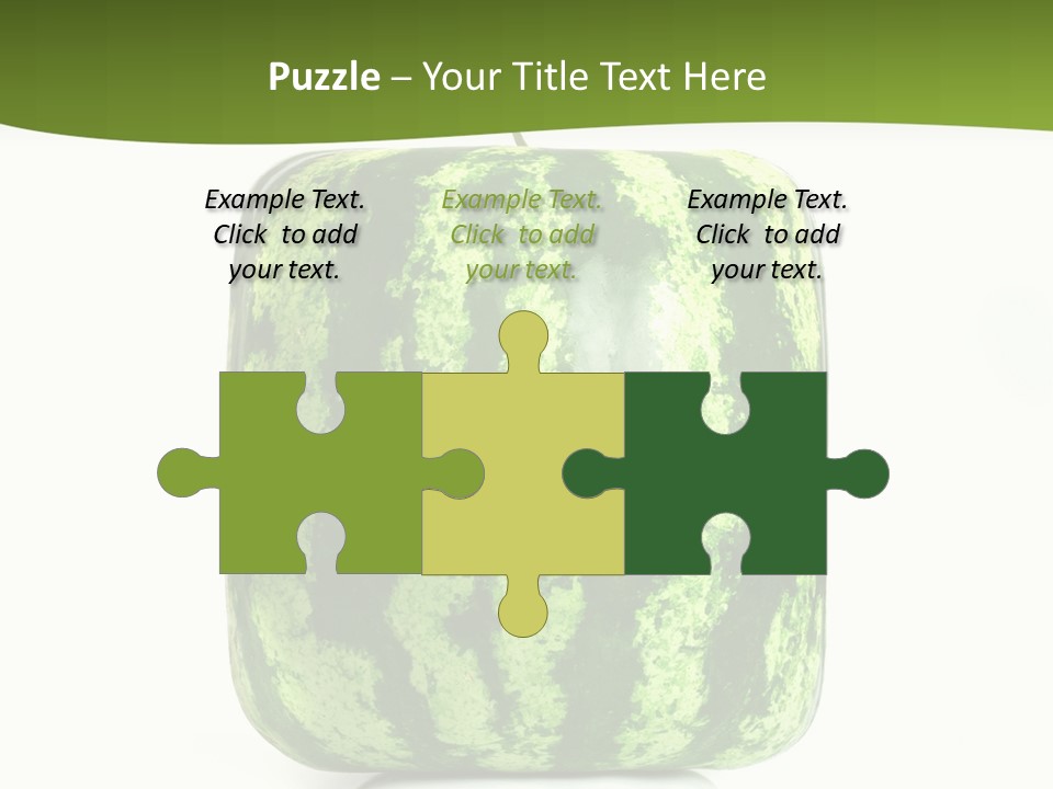 Vitamin Circle Snack PowerPoint Template