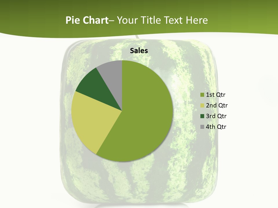 Vitamin Circle Snack PowerPoint Template
