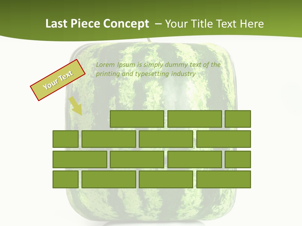 Vitamin Circle Snack PowerPoint Template