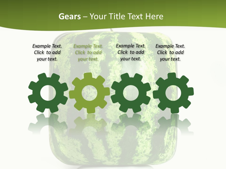 Vitamin Circle Snack PowerPoint Template