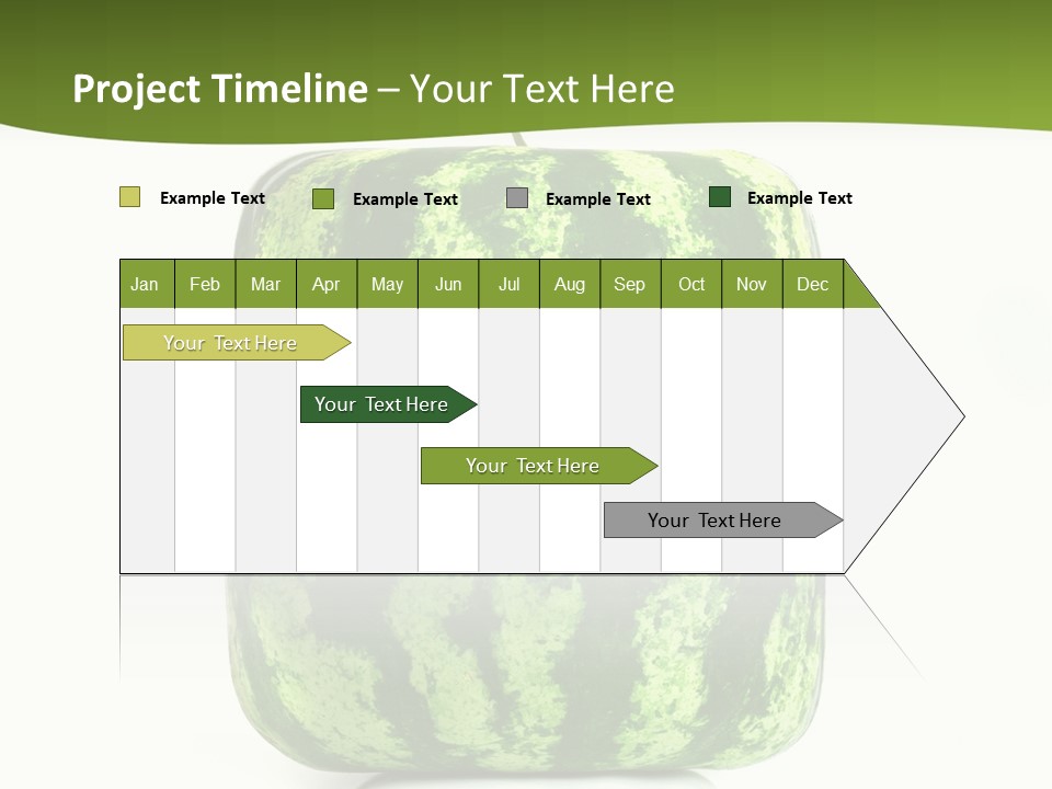 Vitamin Circle Snack PowerPoint Template