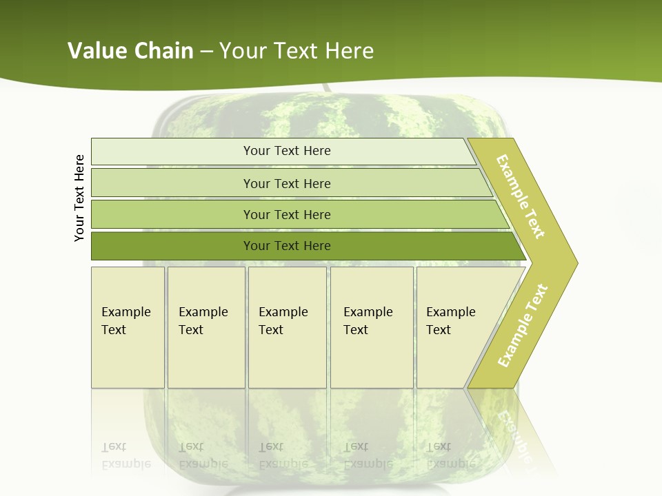 Vitamin Circle Snack PowerPoint Template