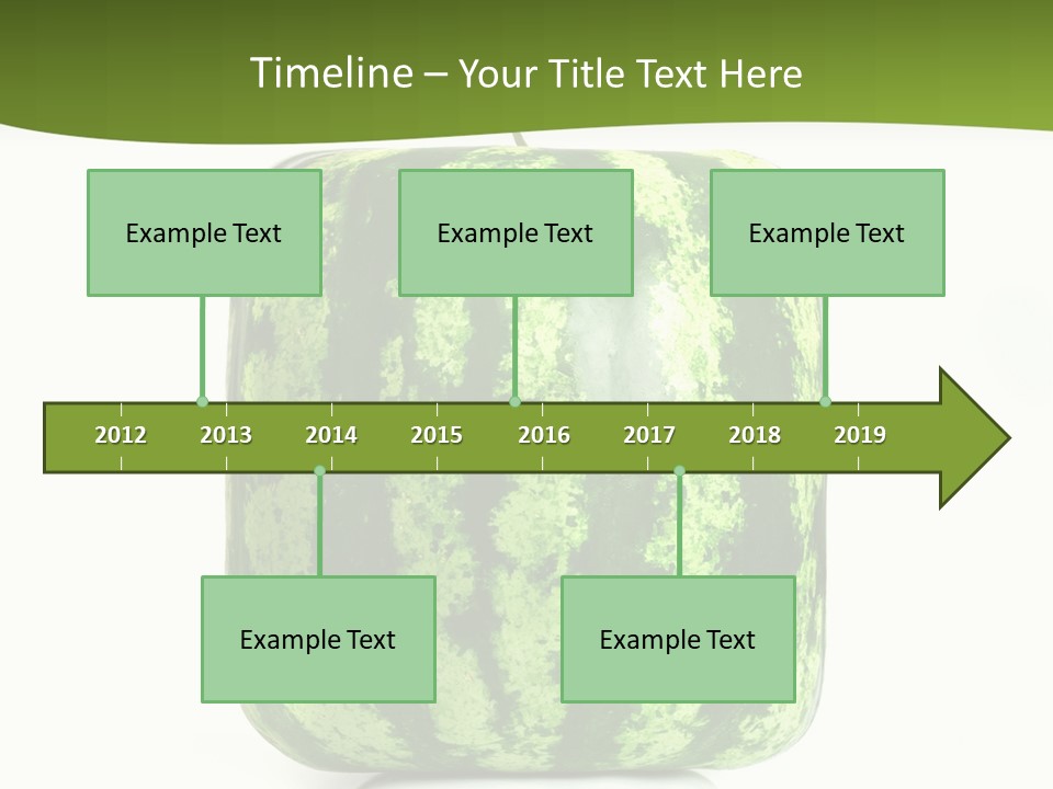 Vitamin Circle Snack PowerPoint Template