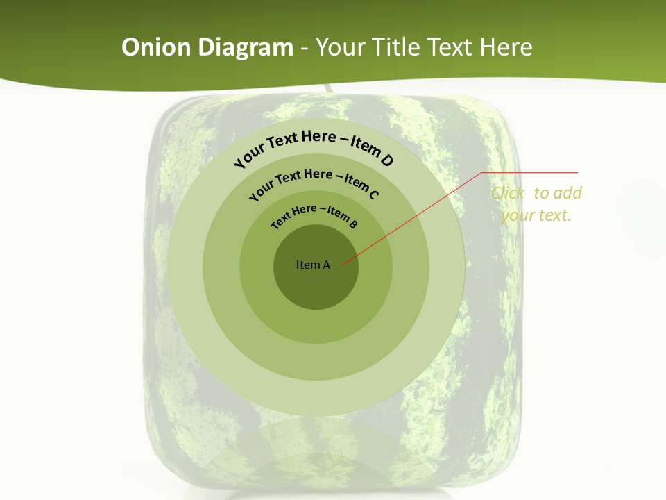 Vitamin Circle Snack PowerPoint Template