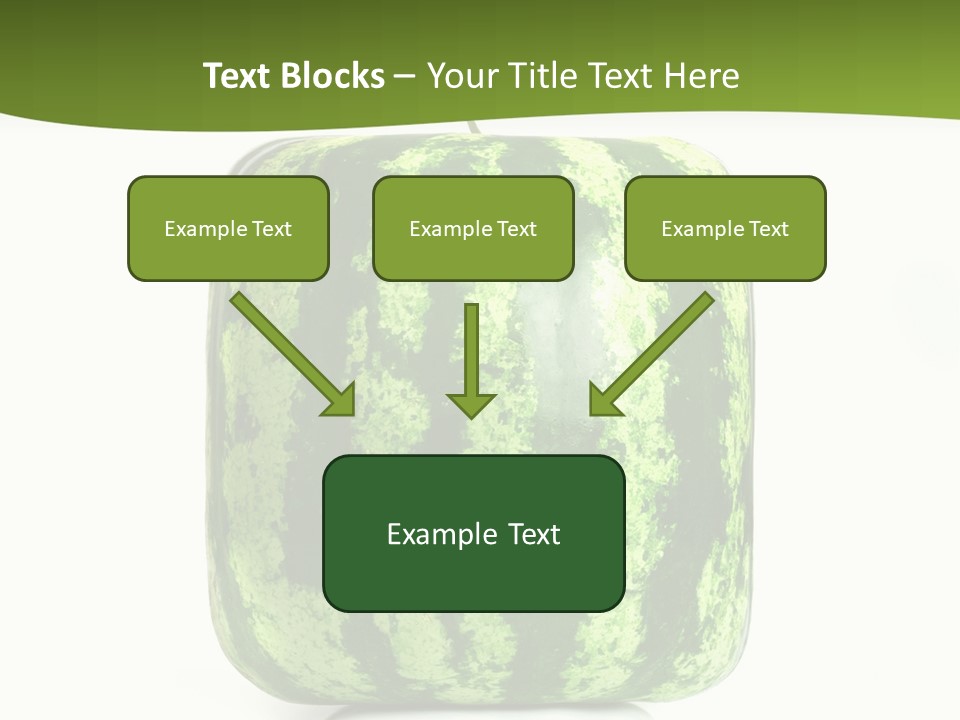 Vitamin Circle Snack PowerPoint Template