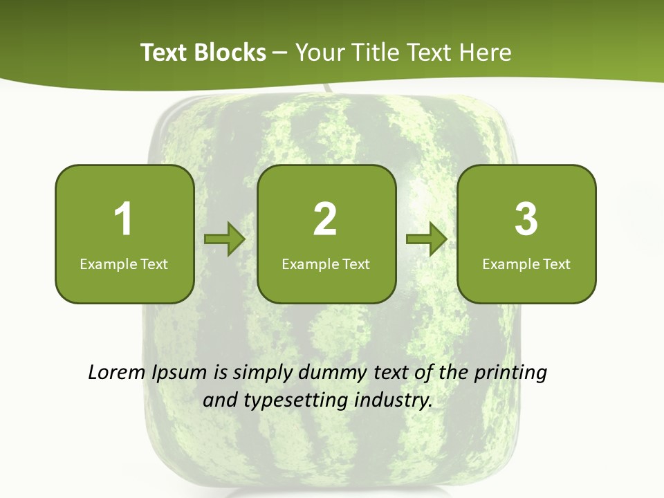 Vitamin Circle Snack PowerPoint Template