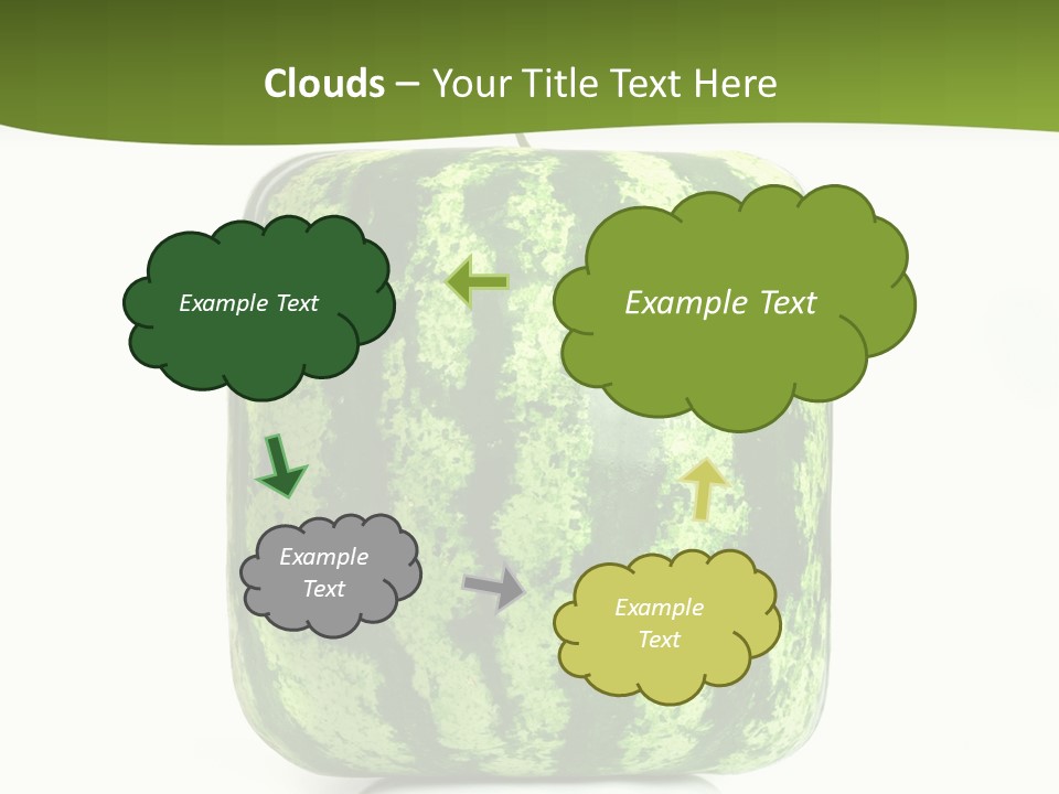 Vitamin Circle Snack PowerPoint Template
