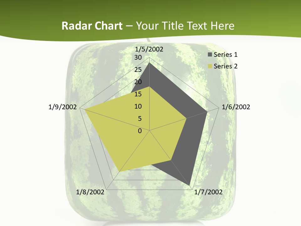 Vitamin Circle Snack PowerPoint Template