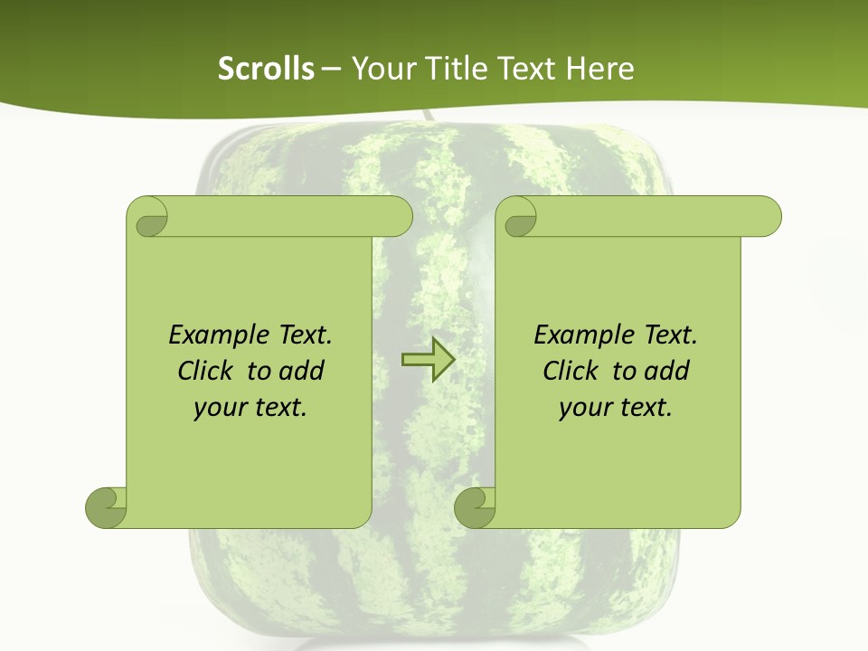 Vitamin Circle Snack PowerPoint Template