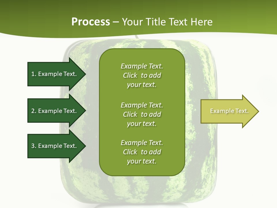 Vitamin Circle Snack PowerPoint Template