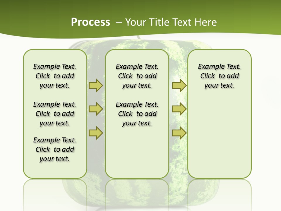 Vitamin Circle Snack PowerPoint Template