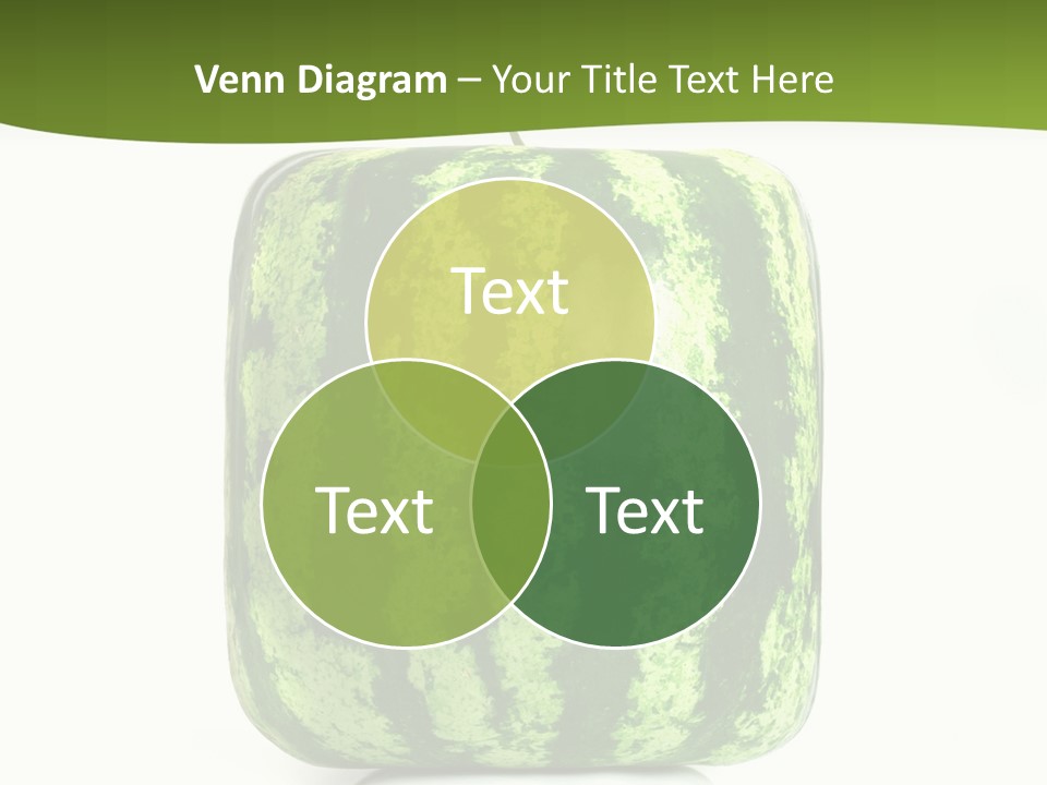 Vitamin Circle Snack PowerPoint Template