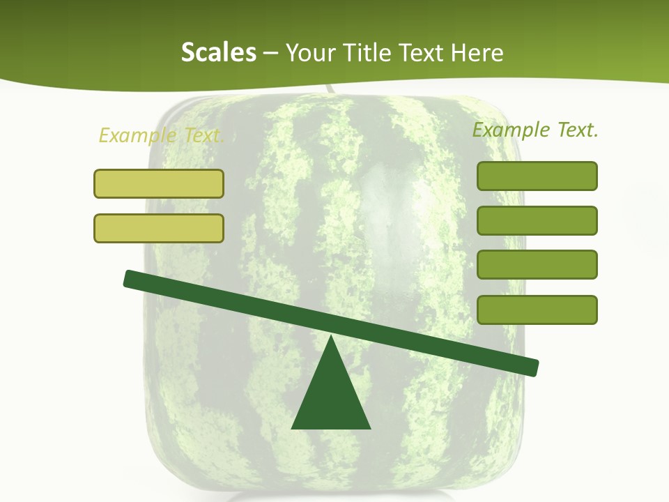 Vitamin Circle Snack PowerPoint Template