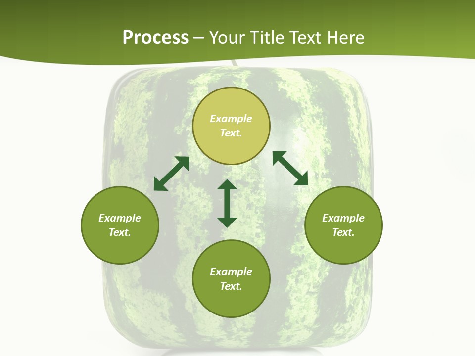 Vitamin Circle Snack PowerPoint Template
