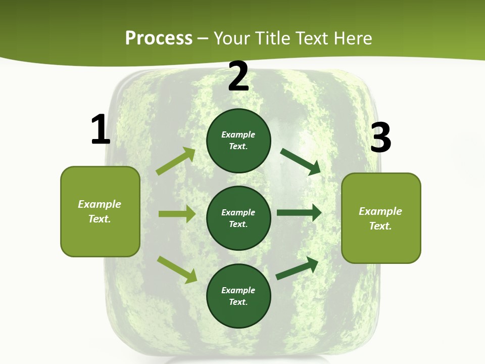 Vitamin Circle Snack PowerPoint Template