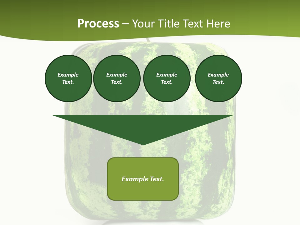 Vitamin Circle Snack PowerPoint Template