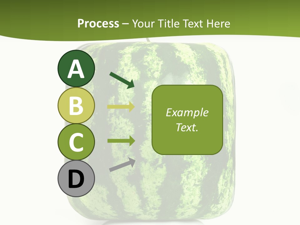 Vitamin Circle Snack PowerPoint Template