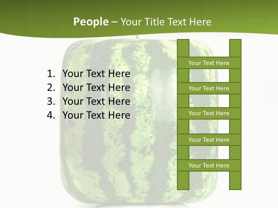 Vitamin Circle Snack PowerPoint Template