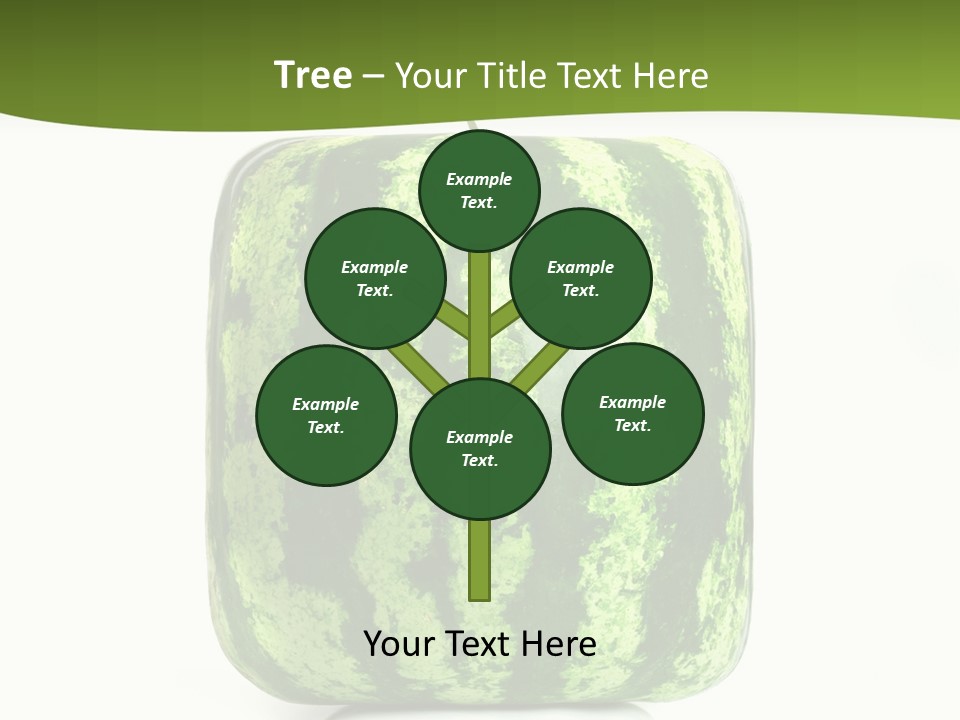 Vitamin Circle Snack PowerPoint Template