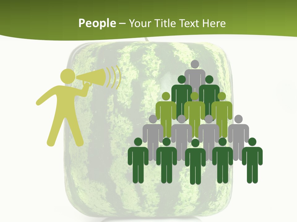 Vitamin Circle Snack PowerPoint Template