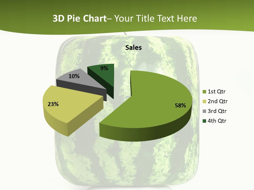 Vitamin Circle Snack PowerPoint Template