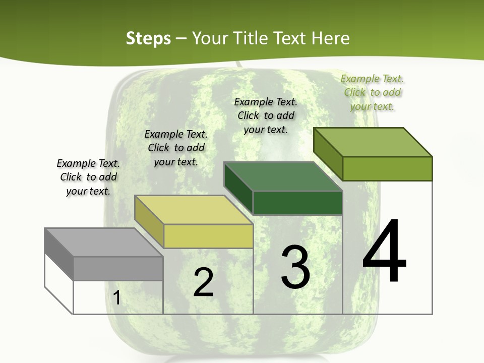 Vitamin Circle Snack PowerPoint Template
