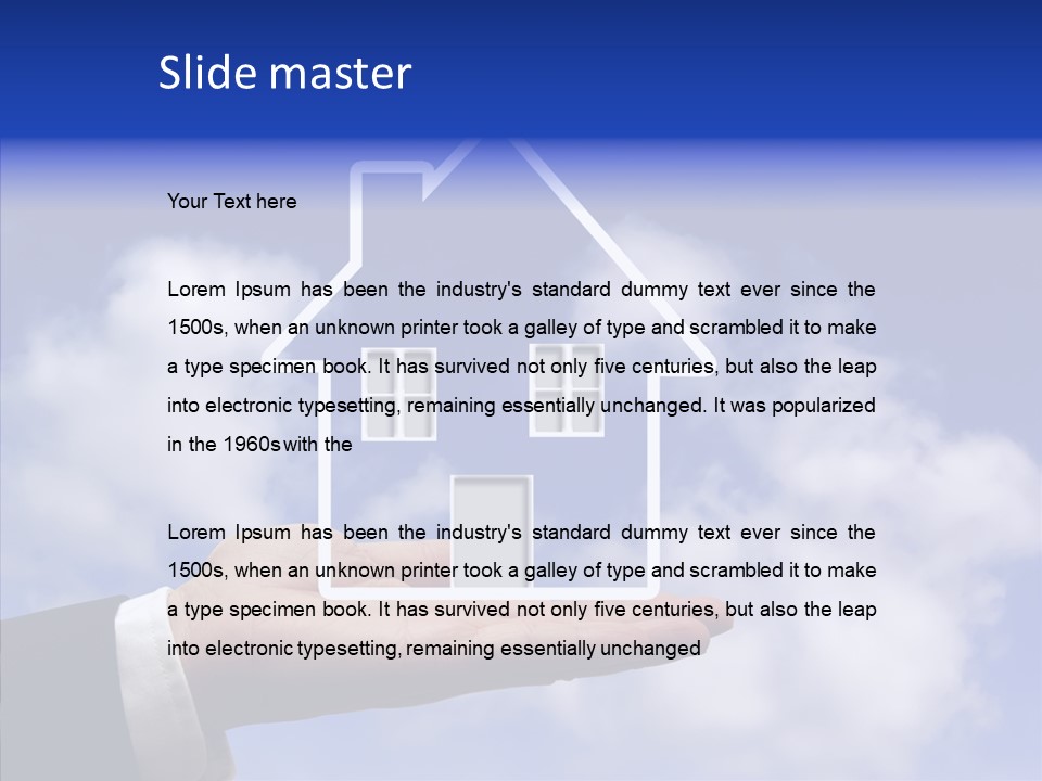 Symbol Insurance Banking PowerPoint Template