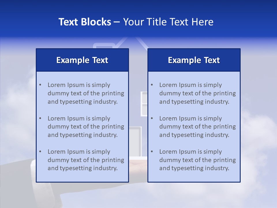 Symbol Insurance Banking PowerPoint Template