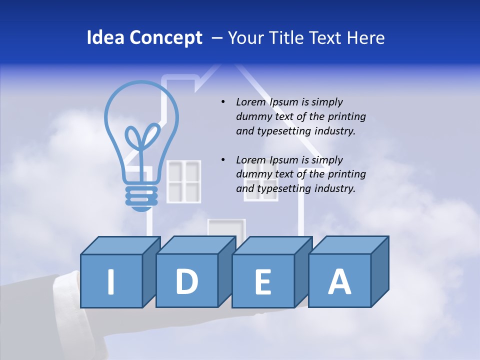 Symbol Insurance Banking PowerPoint Template