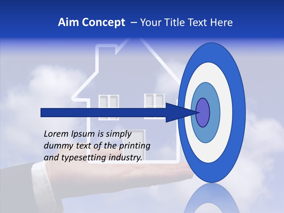 Symbol Insurance Banking PowerPoint Template