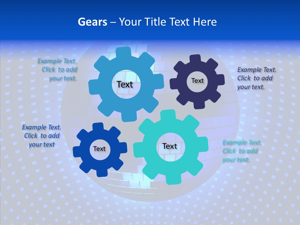 Retro Reflection Club PowerPoint Template