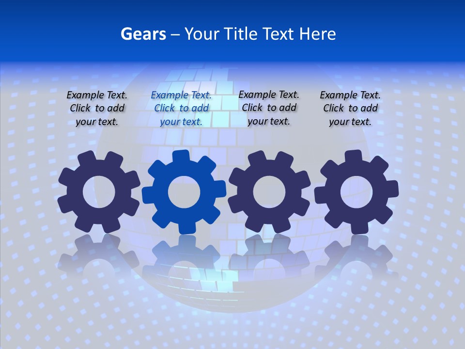 Retro Reflection Club PowerPoint Template
