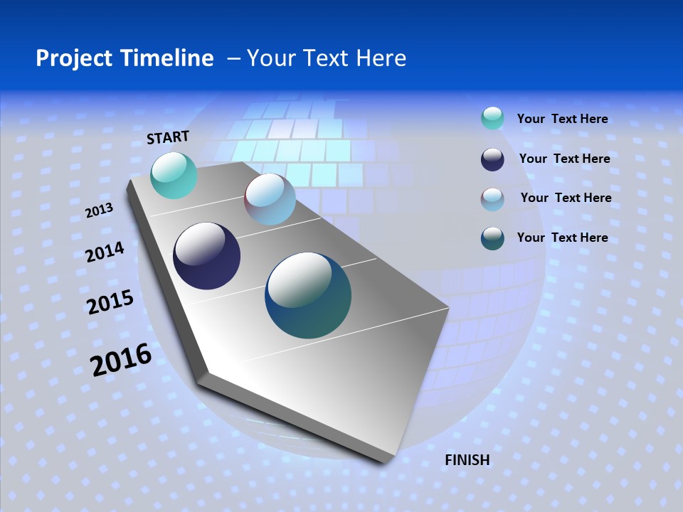 Retro Reflection Club PowerPoint Template