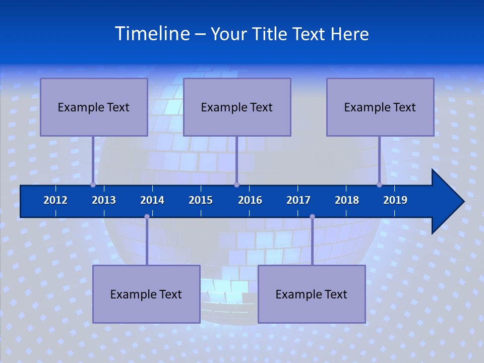 Retro Reflection Club PowerPoint Template